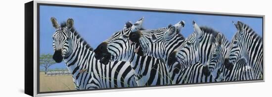 Serengeti Serenade-Durwood Coffey-Framed Premier Image Canvas