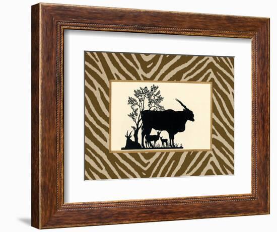 Serengeti Silhouette I-Sarah Chilton-Framed Premium Giclee Print