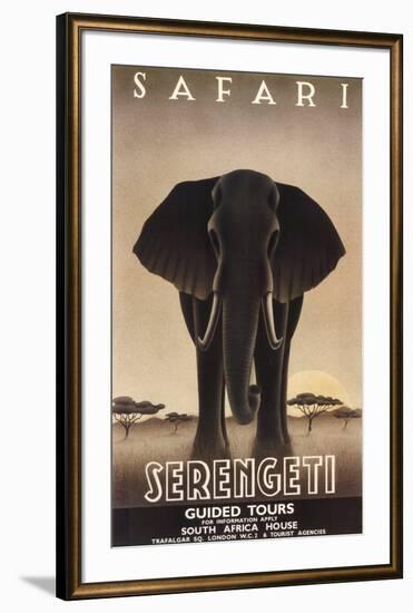 Serengeti-Steve Forney-Framed Art Print