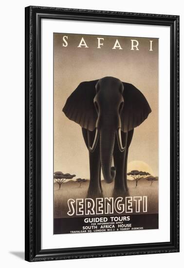 Serengeti-Steve Forney-Framed Art Print