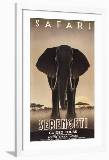 Serengeti-Steve Forney-Framed Art Print