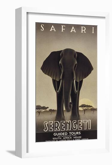 Serengeti-Steve Forney-Framed Giclee Print