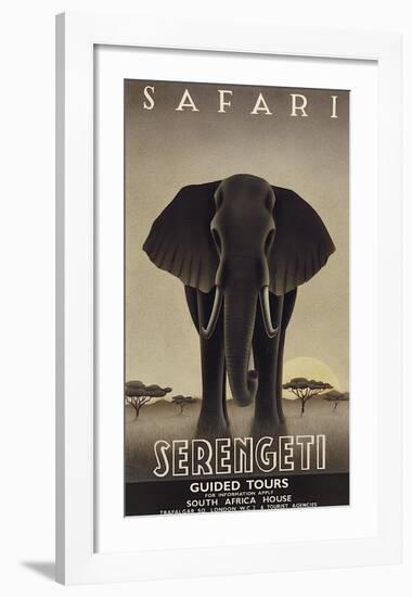 Serengeti-Steve Forney-Framed Giclee Print