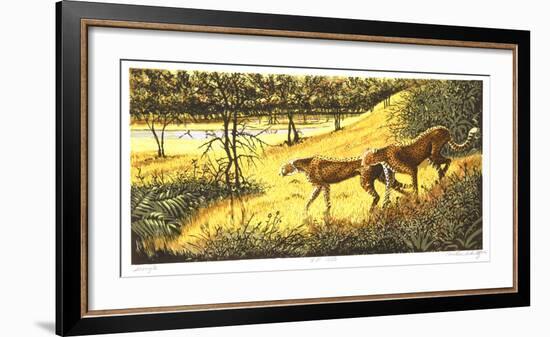 Serengeti-Caroline Schultz-Framed Collectable Print