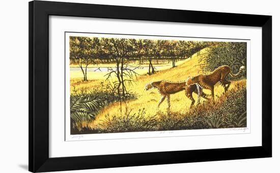 Serengeti-Caroline Schultz-Framed Collectable Print