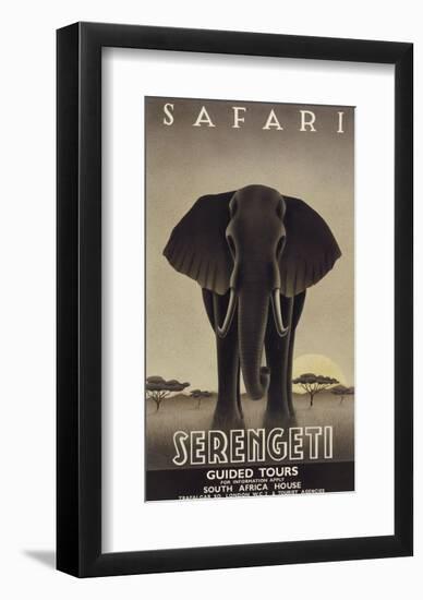 Serengeti-Steve Forney-Framed Art Print