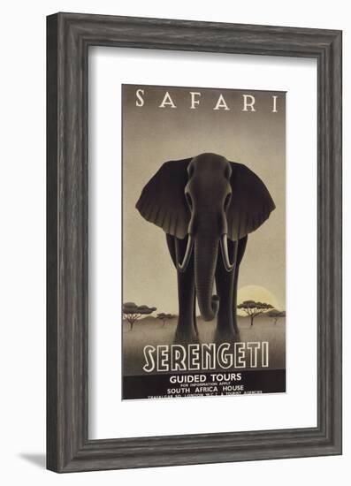 Serengeti-Steve Forney-Framed Art Print