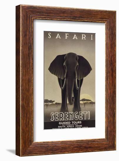 Serengeti-Steve Forney-Framed Art Print