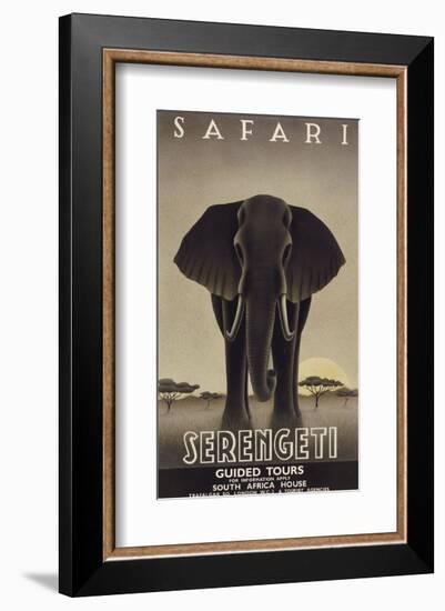 Serengeti-Steve Forney-Framed Art Print