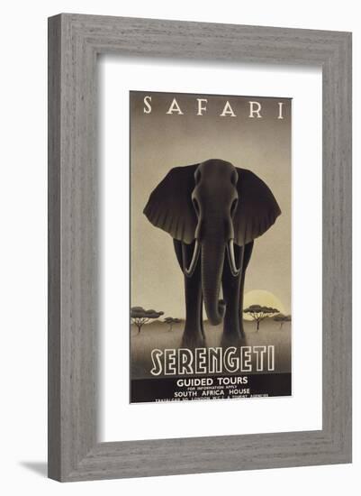 Serengeti-Steve Forney-Framed Art Print