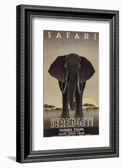 Serengeti-Steve Forney-Framed Art Print