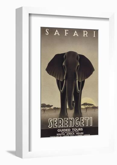 Serengeti-Steve Forney-Framed Art Print