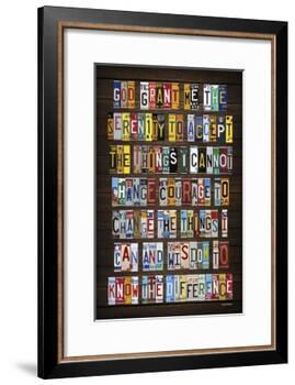 Serenity 2-Design Turnpike-Framed Giclee Print