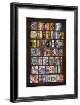 Serenity 2-Design Turnpike-Framed Giclee Print