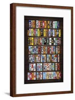 Serenity 2-Design Turnpike-Framed Giclee Print