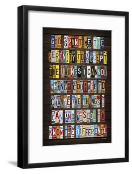 Serenity 2-Design Turnpike-Framed Giclee Print