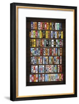 Serenity 2-Design Turnpike-Framed Giclee Print