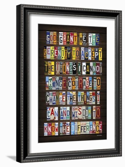 Serenity 2-Design Turnpike-Framed Giclee Print