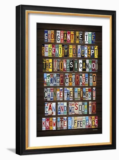 Serenity 2-Design Turnpike-Framed Giclee Print