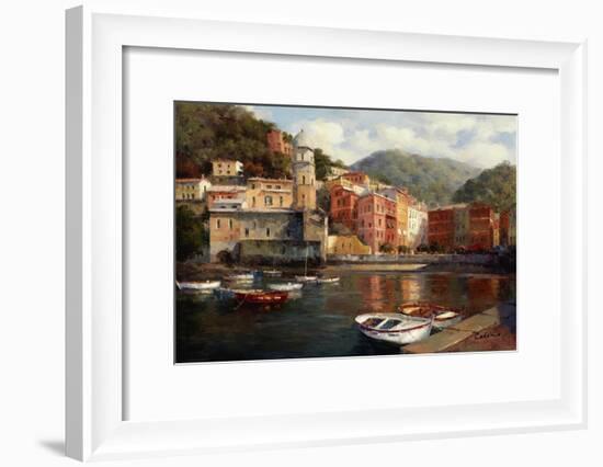 Serenity At Harbor-Catano-Framed Art Print