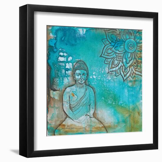 Serenity Buddha I-Pam Varacek-Framed Art Print