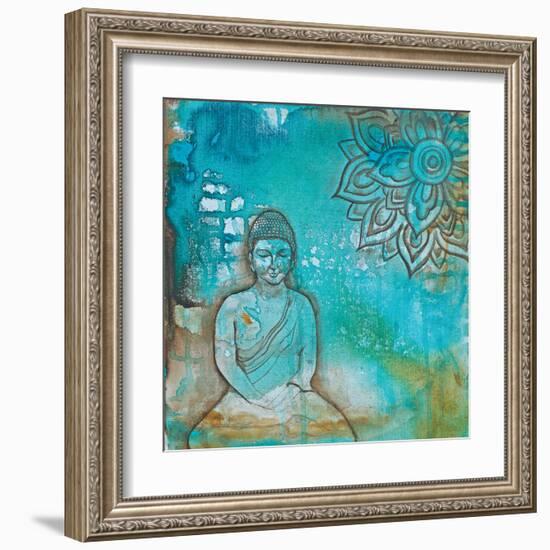 Serenity Buddha I-Pam Varacek-Framed Art Print