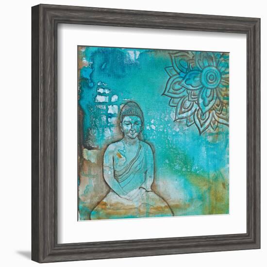 Serenity Buddha I-Pam Varacek-Framed Art Print