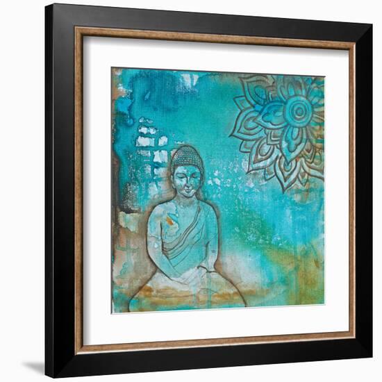 Serenity Buddha I-Pam Varacek-Framed Art Print