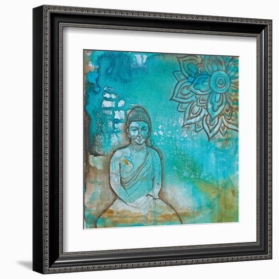 Serenity Buddha I-Pam Varacek-Framed Art Print