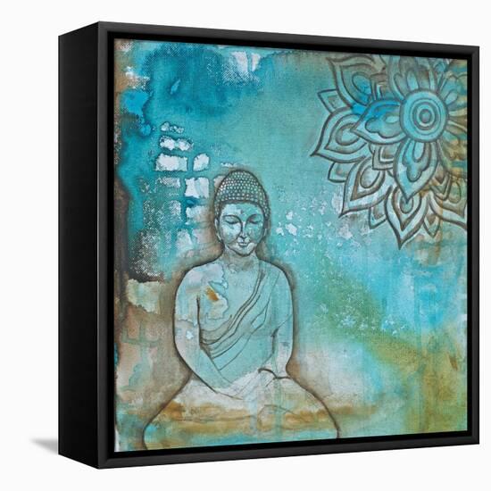 Serenity Buddha I-Pam Varacek-Framed Stretched Canvas