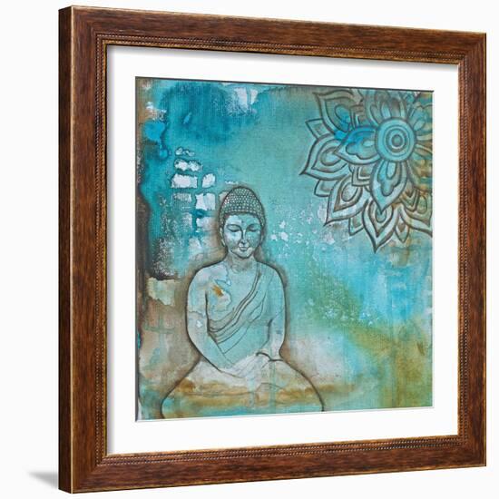 Serenity Buddha I-Pam Varacek-Framed Art Print