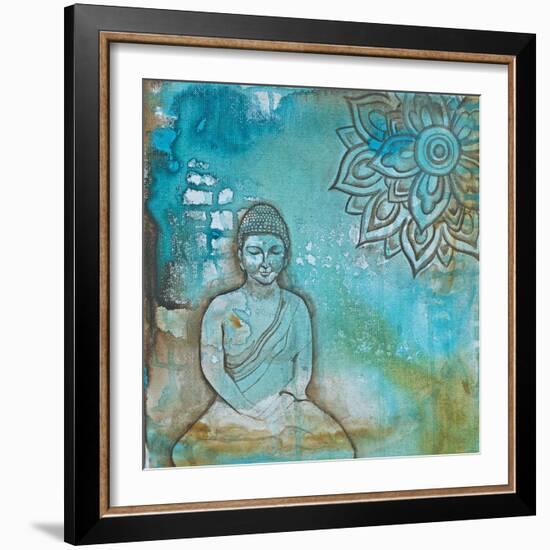 Serenity Buddha I-Pam Varacek-Framed Art Print