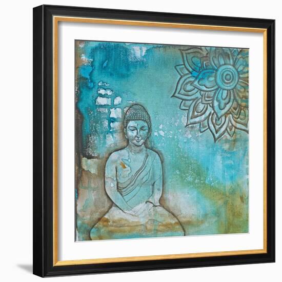 Serenity Buddha I-Pam Varacek-Framed Art Print