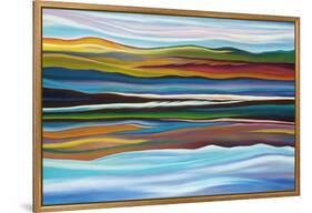 Serenity (Cropped)-Hyunah Kim-Framed Stretched Canvas
