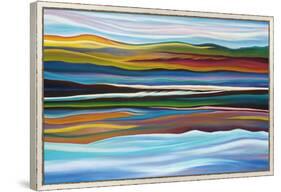 Serenity (Cropped)-Hyunah Kim-Framed Stretched Canvas