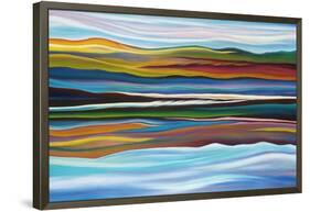 Serenity (Cropped)-Hyunah Kim-Framed Stretched Canvas