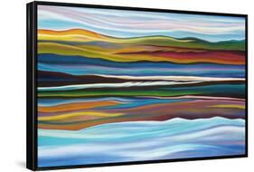 Serenity (Cropped)-Hyunah Kim-Framed Stretched Canvas