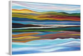 Serenity (Cropped)-Hyunah Kim-Framed Stretched Canvas