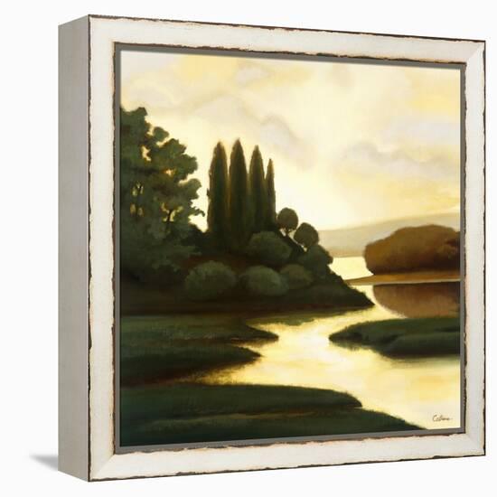 Serenity II-Mary Calkins-Framed Premier Image Canvas