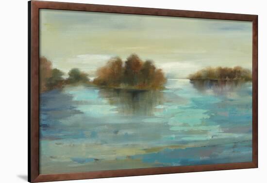 Serenity on the River-Silvia Vassileva-Framed Art Print