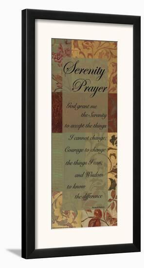 Serenity Prayer-Marilu Windvand-Framed Art Print