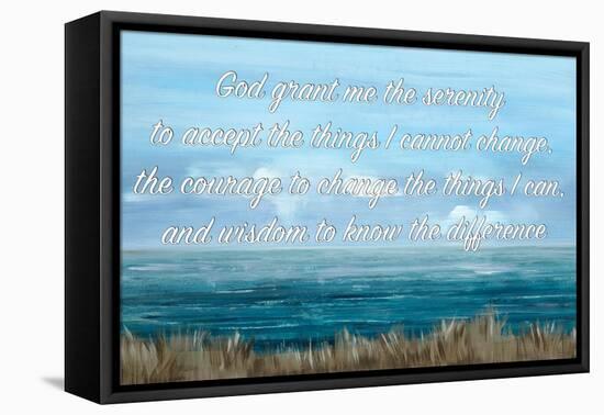 Serenity Prayer-Kari Taylor-Framed Premier Image Canvas