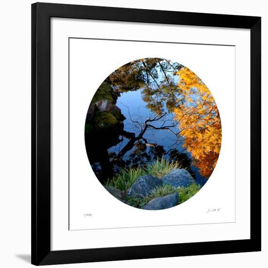 Serenity Reflection 1-Joy Doherty-Framed Giclee Print