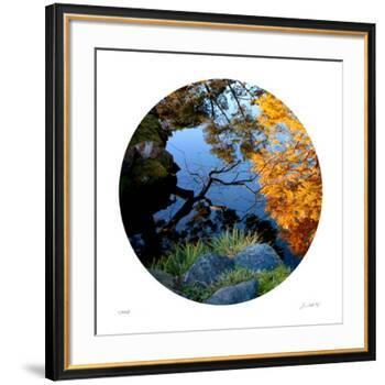 Serenity Reflection 1-Joy Doherty-Framed Giclee Print