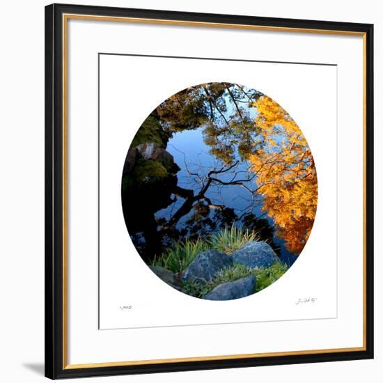 Serenity Reflection 1-Joy Doherty-Framed Giclee Print