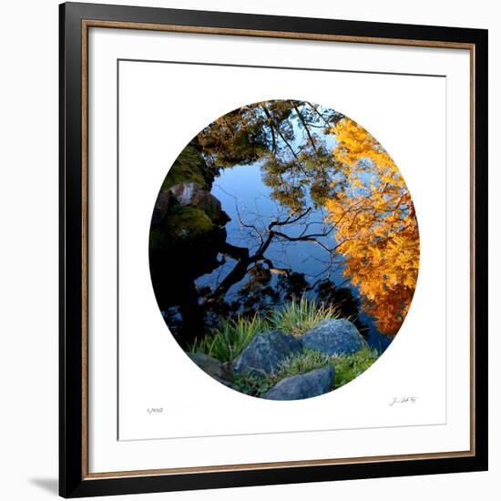 Serenity Reflection 1-Joy Doherty-Framed Giclee Print