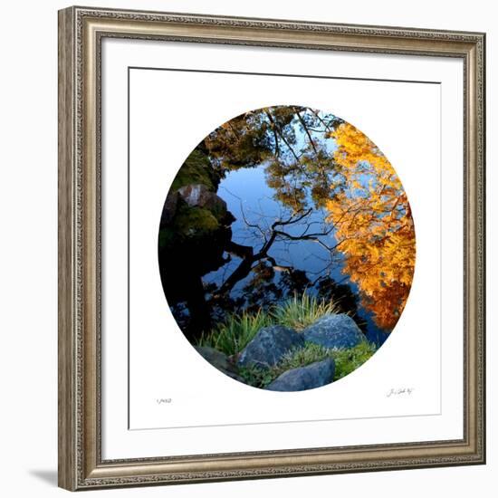 Serenity Reflection 1-Joy Doherty-Framed Giclee Print