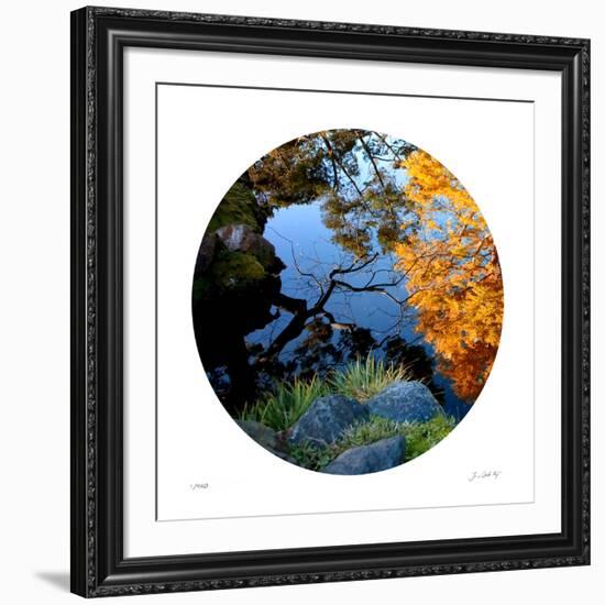 Serenity Reflection 1-Joy Doherty-Framed Giclee Print