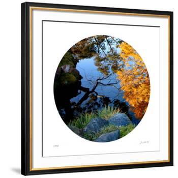 Serenity Reflection 1-Joy Doherty-Framed Giclee Print