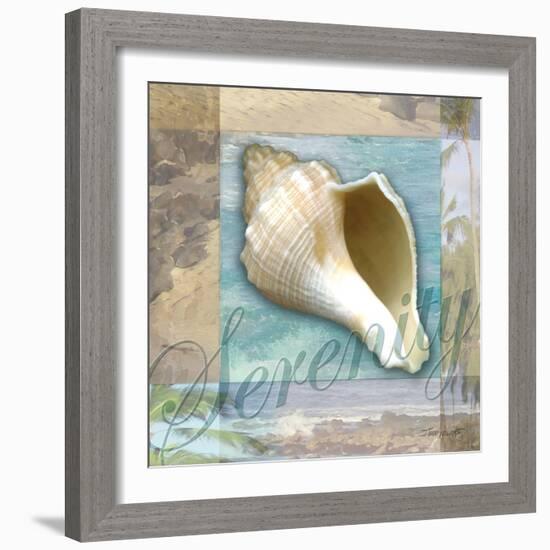 Serenity Shell-Todd Williams-Framed Art Print